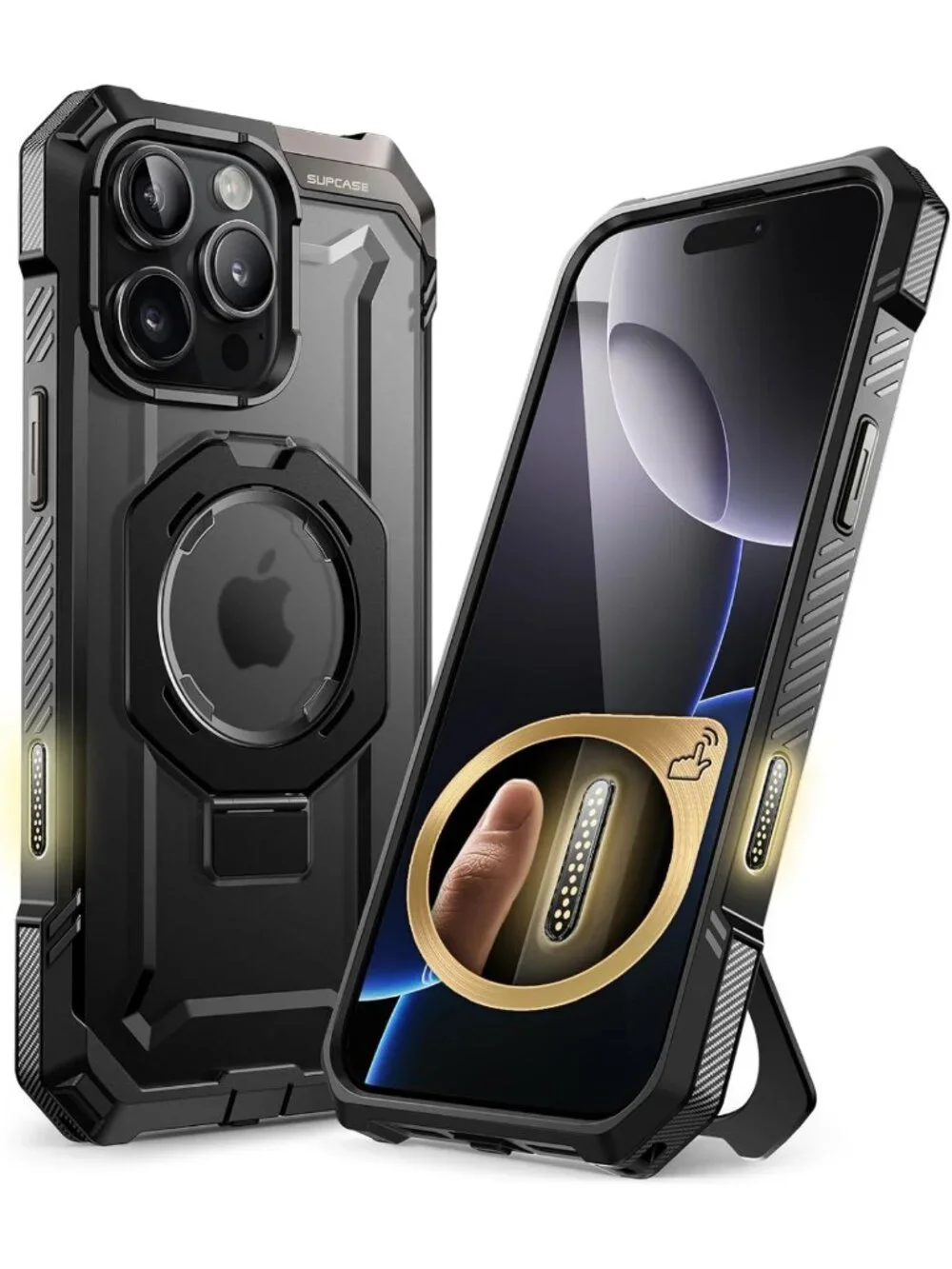 iPhone 16 Pro Max Case with Camera Control, Slim Black Protective Cover